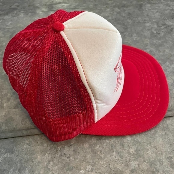 Vintage Space Shuttle Landing Edwards Air Force Base California Snapback Hat 80s - Picture 5 of 9